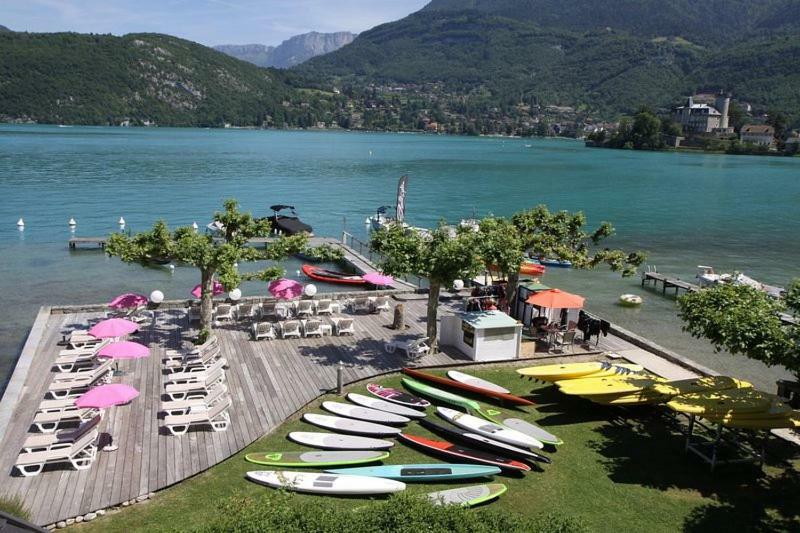 La Baie Des Voiles 3 Chambres 4 A 6 Personnes Au Bord Du Lac Plage Privee Дюэн Экстерьер фото